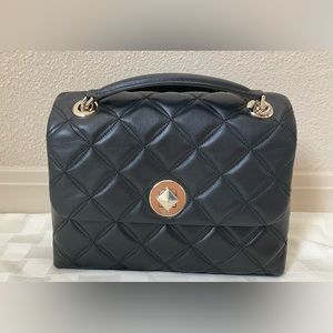 Kate Spade Natalia Small Flap Crossbody - Black